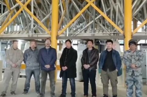山西绛县180吨设备安装成功案例